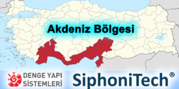Akdeniz Bölgesi Sifonik Sistem Yağmur Suyu Drenaj Sistemi