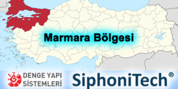 Marmara Bölgesi Sifonik Sistem Yağmur Suyu Drenaj Sistemi